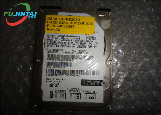 JUKI 2050 2060 Suku Cadang Mesin SMT Hard Disk ASM XP CH 40022687
